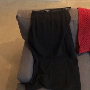 Ann Taylor long black skirt